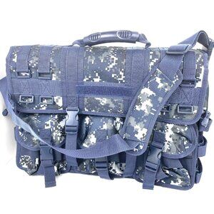 US NavyDigital Camo Messenger Bag by Mercury Luggage Style 9968NDC w Laptop Case